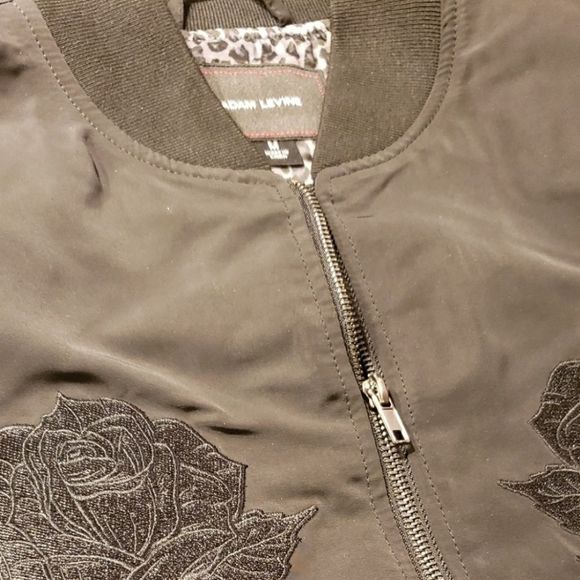 Adam Levine Rose Bomber Jacket - Picture 4 of 7